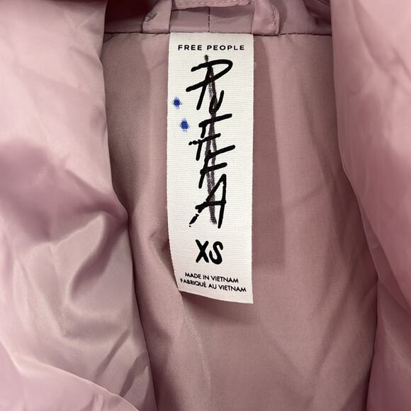 Free People Ella Oversized Puffer Jacket - Lavender - XS - New with tags - Picture 4 of 9